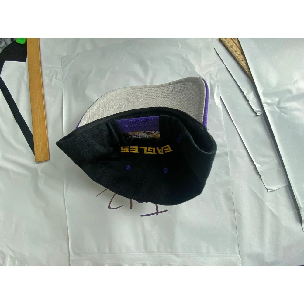 Purple Black‎ Baseball Cap Snapback Fitted Adjustable Hat
